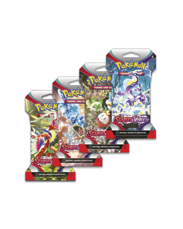 Scarlet & Violet Base Sleeved Pack Eng